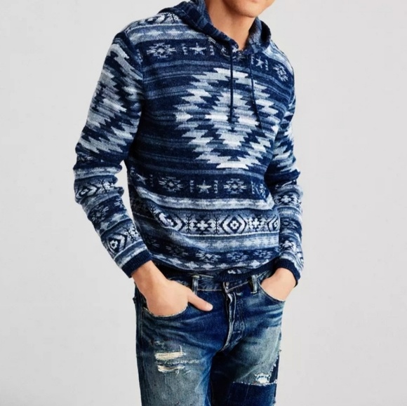 ‼SOLD‼ Polo Ralph Lauren Native Patchwork Beacon - Picture 8 of 8